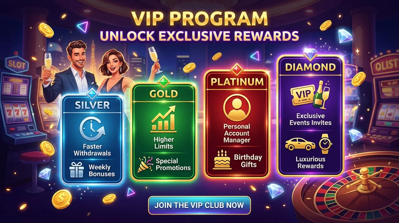 VIP-program Vave casino